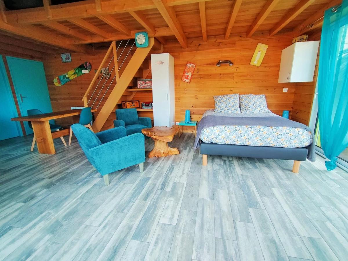 GÎTE LE PADDLE 2 pers 15 min océan 35 min Bordeaux jardin parking wifi Brach Esterno foto