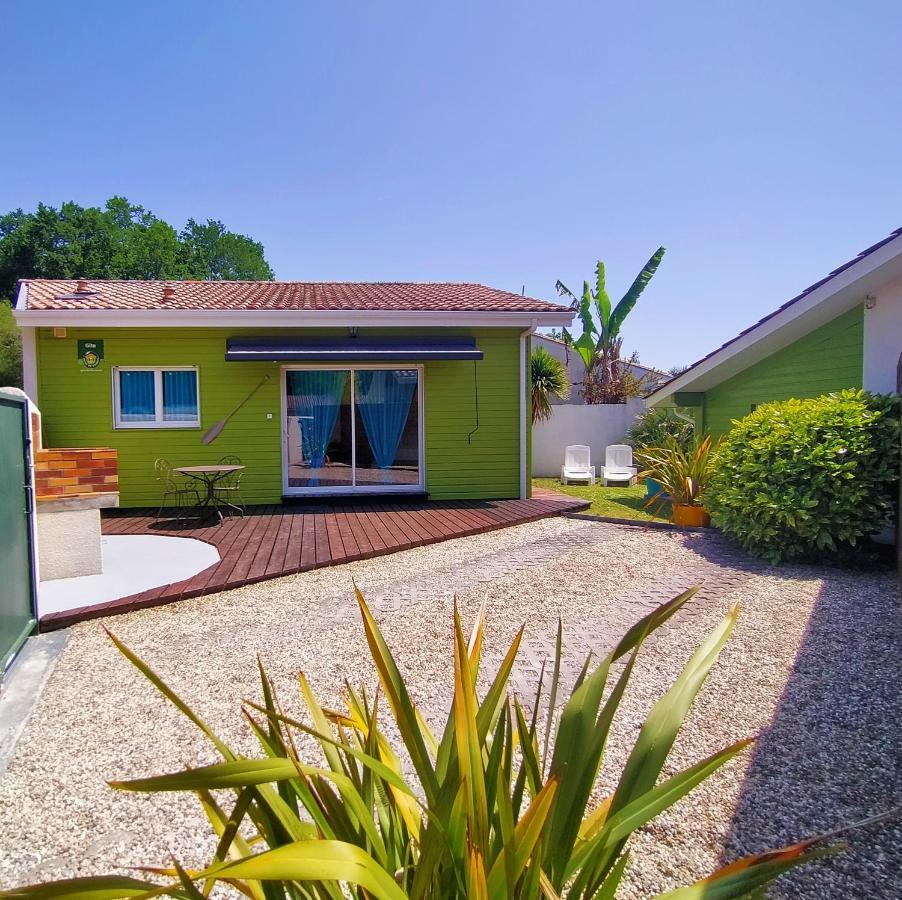GÎTE LE PADDLE 2 pers 15 min océan 35 min Bordeaux jardin parking wifi Brach Esterno foto