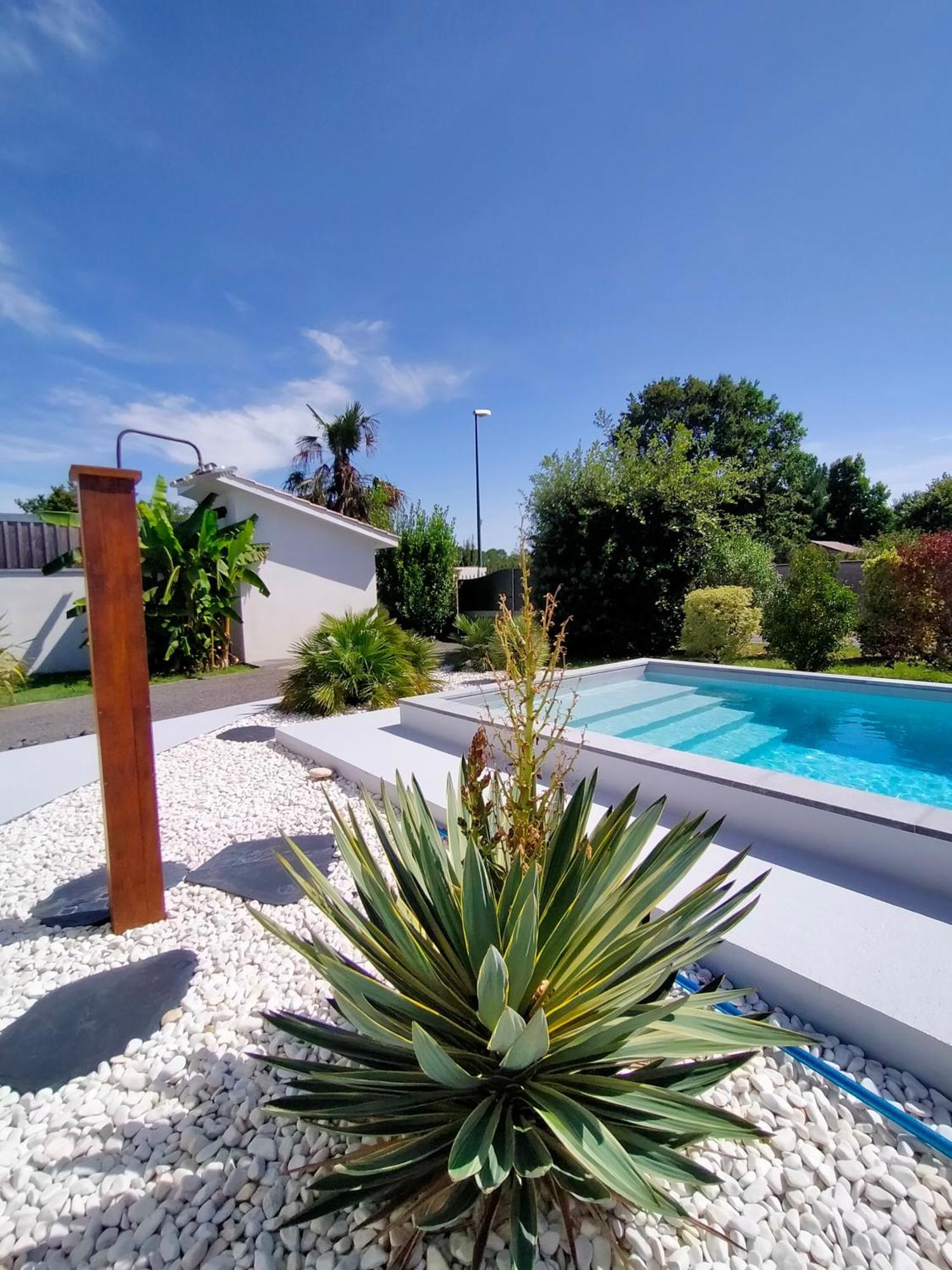 GÎTE LE PADDLE 2 pers 15 min océan 35 min Bordeaux jardin parking wifi Brach Esterno foto